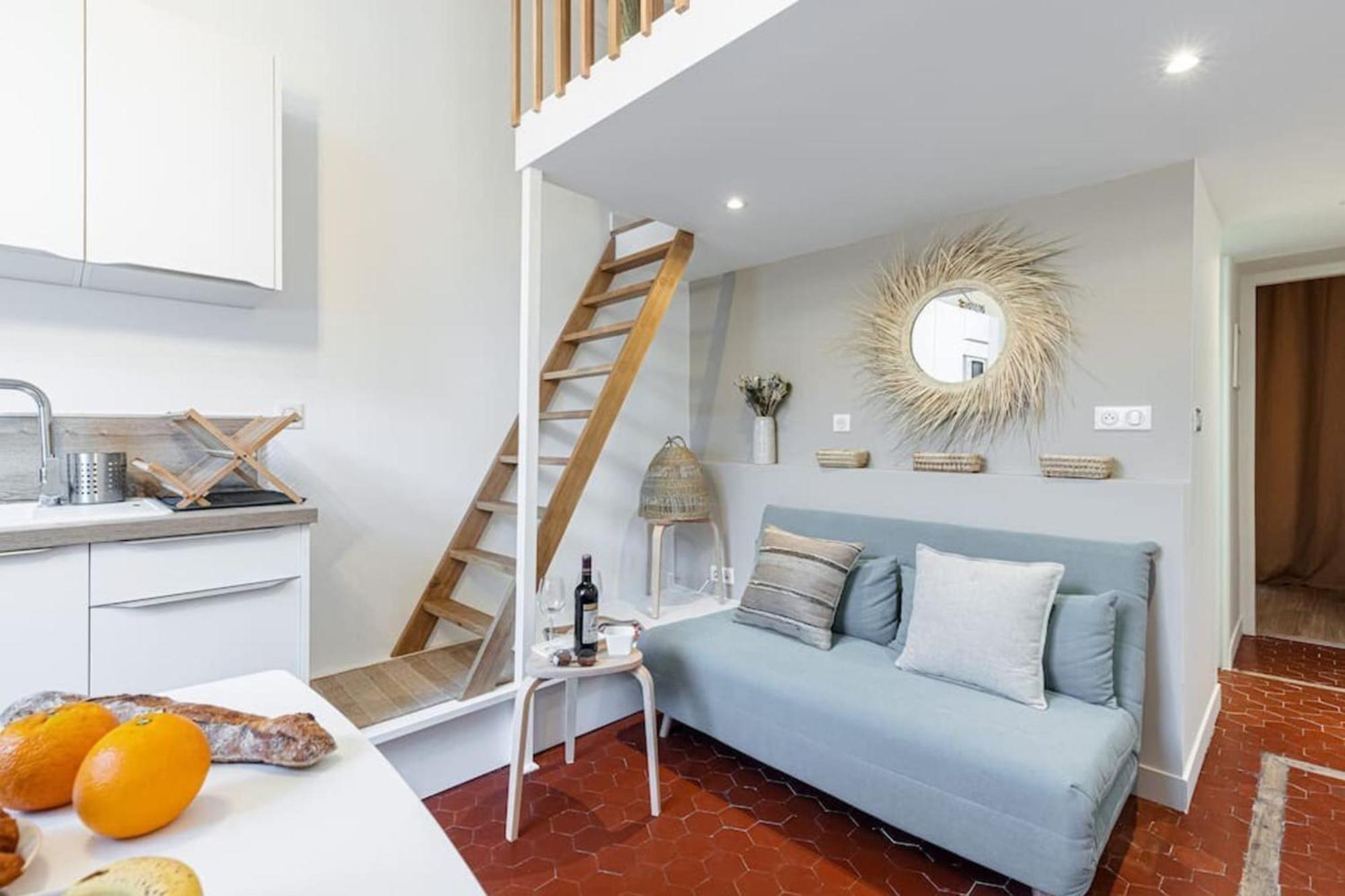 ニースPrefecture 15 - Old Town Duplex 2 Doubles Bedsアパートメント エクステリア 写真